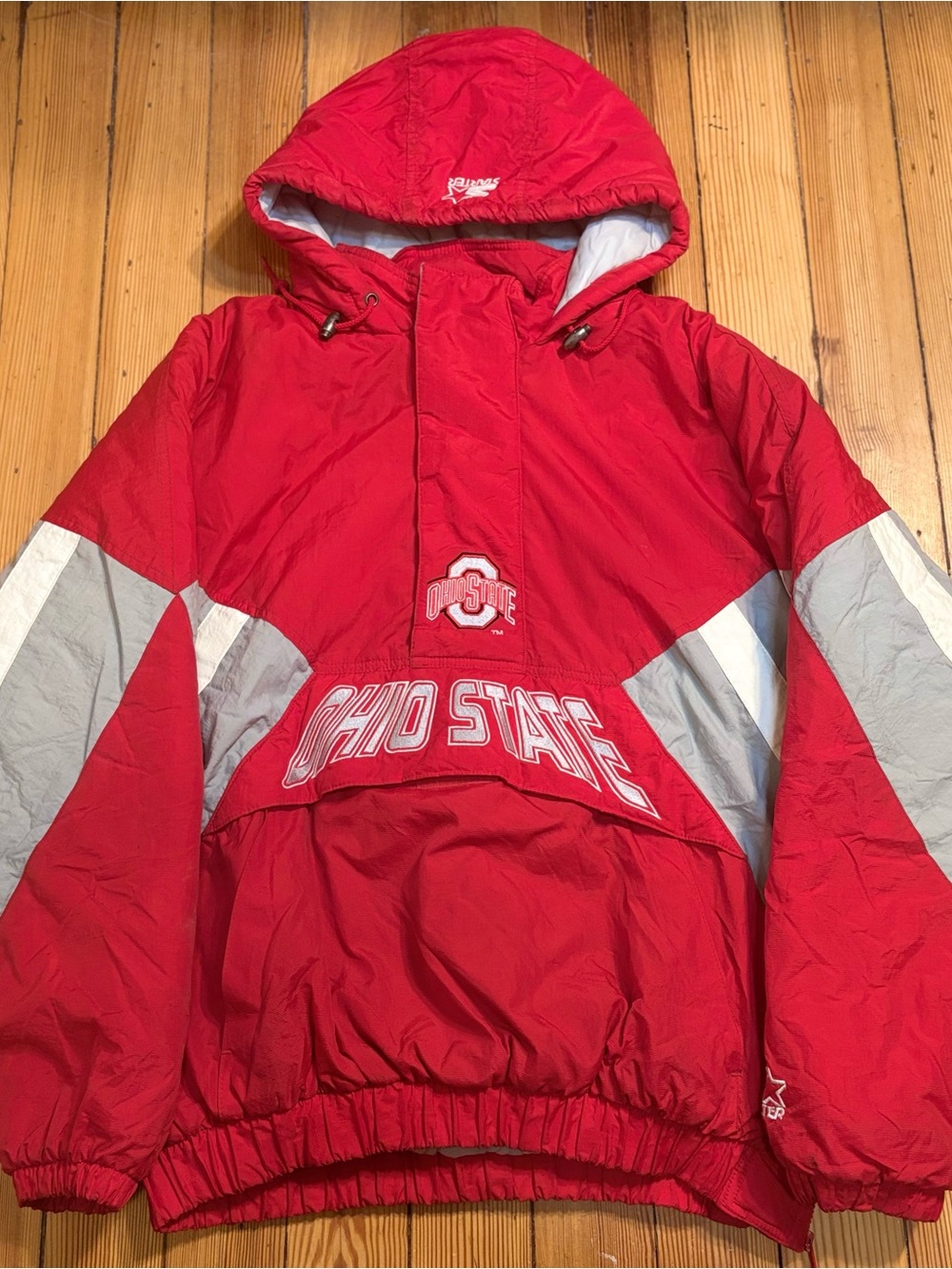 Vintage 90s Ohio State Buckeyes Starter Parka Jacket